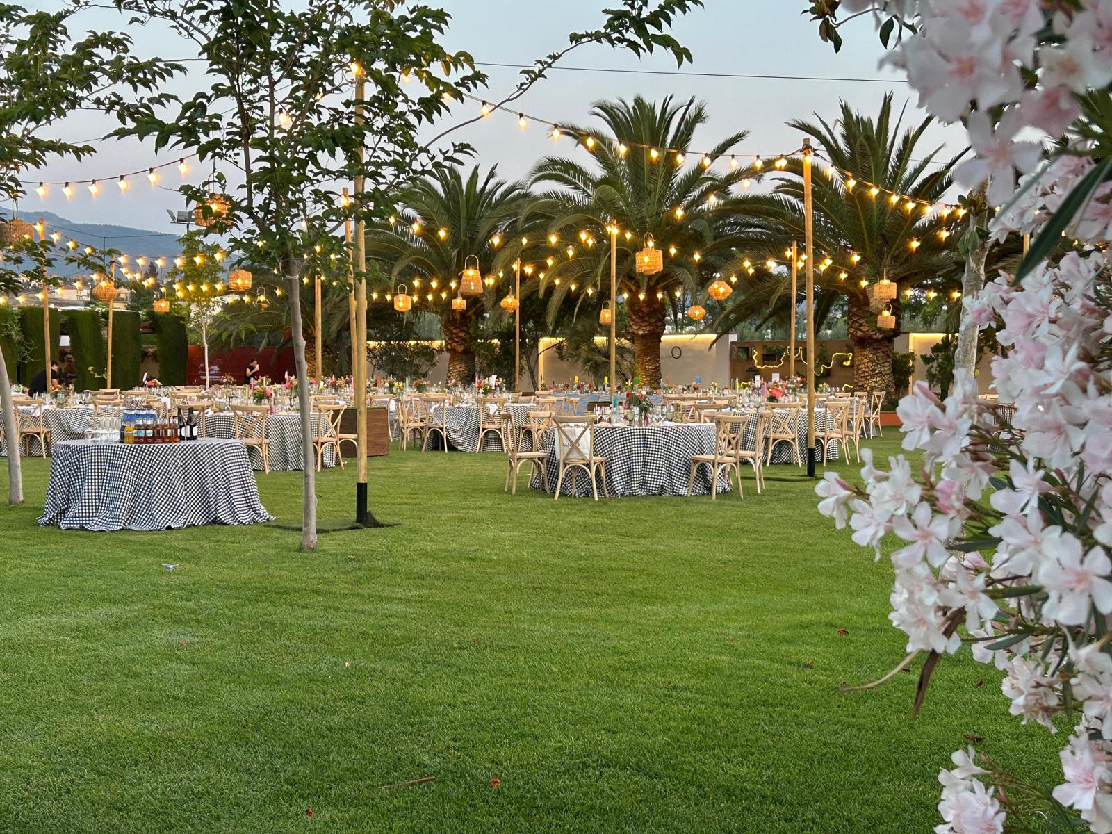 preciosos jardines lugar de celebración bodas Granada Torre del Rey